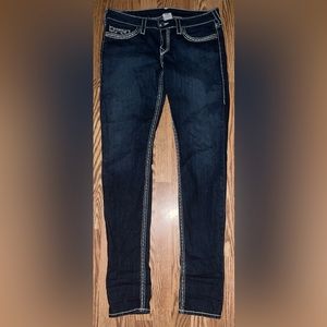 True Religion Skinny Denim Blue Jeans Size 32